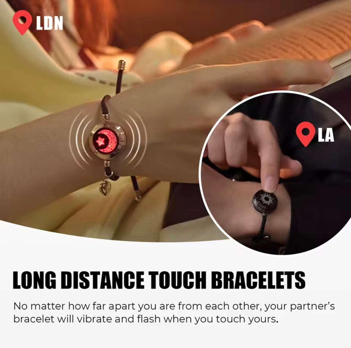 Pulseras a Distancia ❤️‍🔥