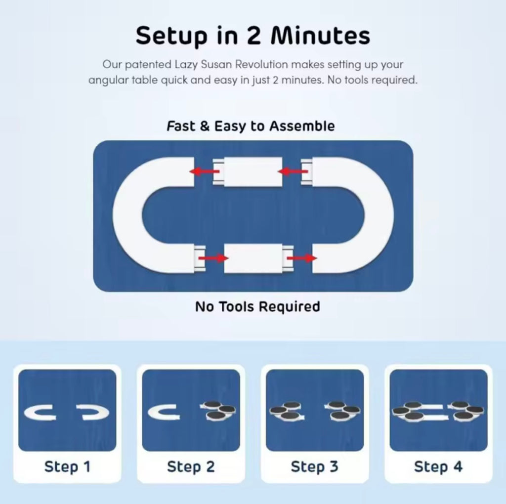 Bandeja giratoria 🌀