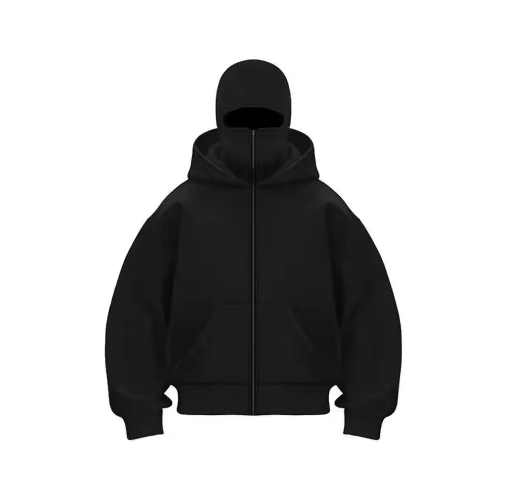 Buzo Full Zip Ninja Bicolor🥷🏻❤️🖤