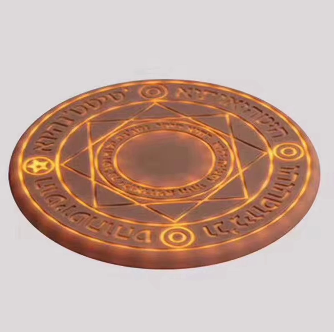 Cargador Inalámbrico Círculo Mágico LED 2025📱