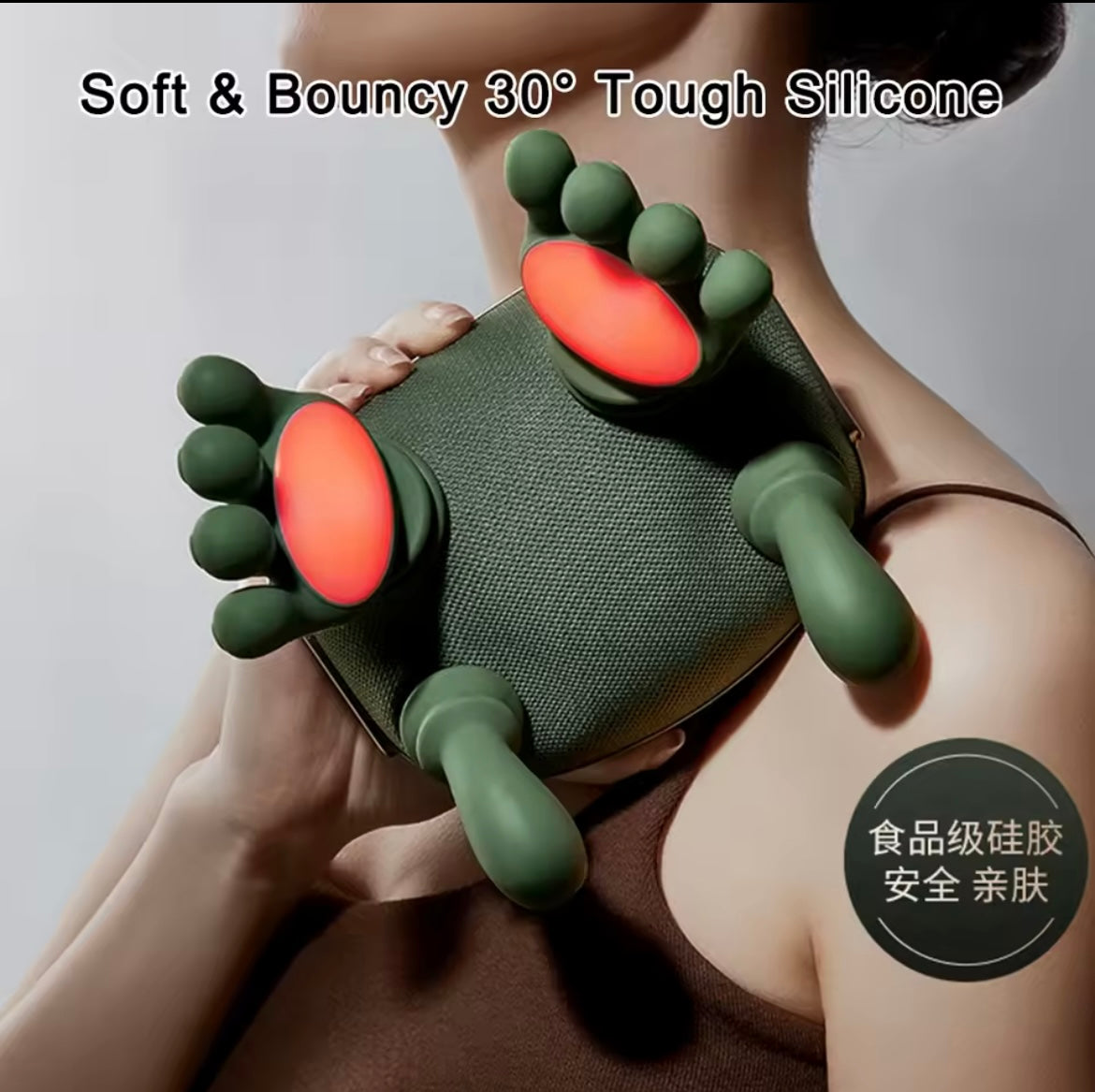 Masajeador con calor infrarrojo Multifuncional 💆🏼‍♀️